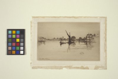 小普特尼，No. 2（蚀刻） 作者 詹姆斯·阿博特·麦克尼尔·惠斯勒