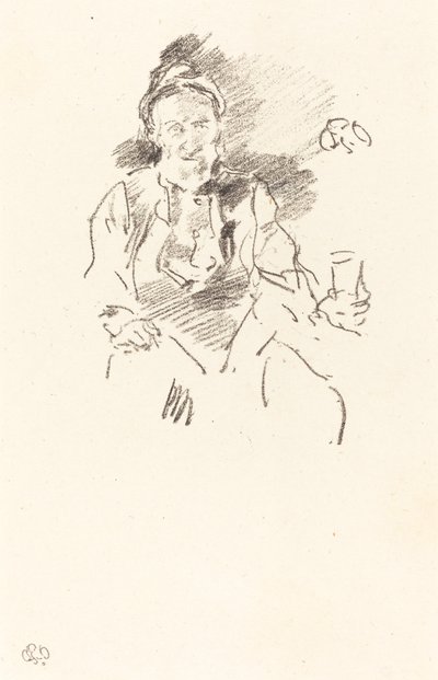 史密斯大师》，1895年。 作者 詹姆斯·阿博特·麦克尼尔·惠斯勒