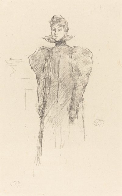 美第奇项圈，1897年。 作者 詹姆斯·阿博特·麦克尼尔·惠斯勒