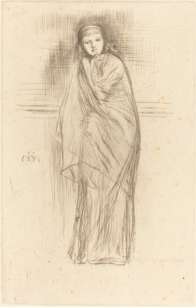 模范休息》，1870年。 作者 詹姆斯·阿博特·麦克尼尔·惠斯勒