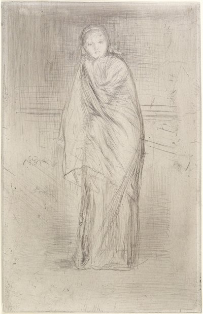 模型休息，1870年 作者 詹姆斯·阿博特·麦克尼尔·惠斯勒
