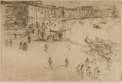 里瓦》，第2期，1879-1880。 作者 詹姆斯·阿博特·麦克尼尔·惠斯勒