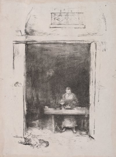 史密斯：龙渡（1894）。 作者 詹姆斯·阿博特·麦克尼尔·惠斯勒
