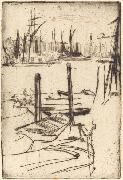 小池，18761878。 作者 詹姆斯·阿博特·麦克尼尔·惠斯勒