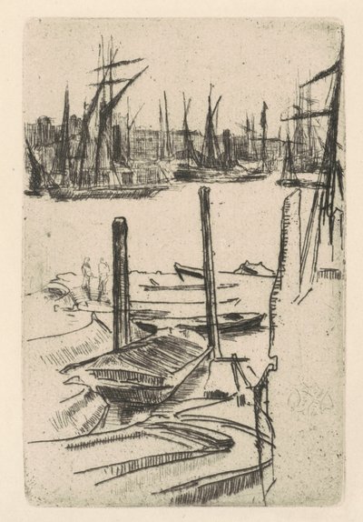 小池，18761878。 作者 詹姆斯·阿博特·麦克尼尔·惠斯勒