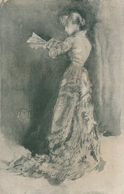 厕所，1878年，1904年 作者 詹姆斯·阿博特·麦克尼尔·惠斯勒