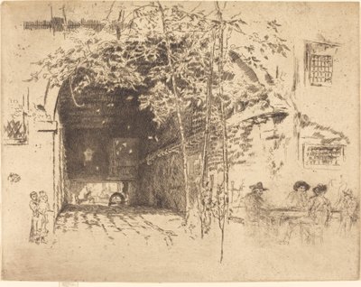 渡口，第二号，18791880。 作者 詹姆斯·阿博特·麦克尼尔·惠斯勒