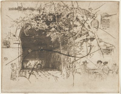 渡口》，第2期，1879-1880。 作者 詹姆斯·阿博特·麦克尼尔·惠斯勒