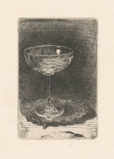 酒杯》，1859年。 作者 詹姆斯·阿博特·麦克尼尔·惠斯勒