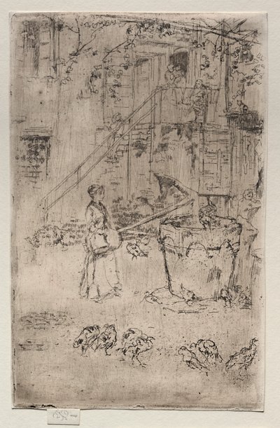 土耳其，1886年。 作者 詹姆斯·阿博特·麦克尼尔·惠斯勒