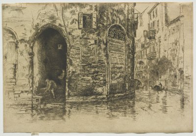 《两个门道》，1880年。 作者 詹姆斯·阿博特·麦克尼尔·惠斯勒