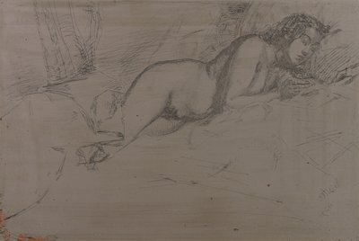 维纳斯，1859年。 作者 詹姆斯·阿博特·麦克尼尔·惠斯勒