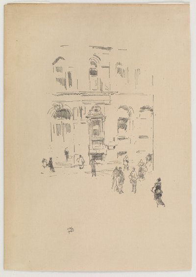维多利亚俱乐部，1879年和1887年。 作者 詹姆斯·阿博特·麦克尼尔·惠斯勒