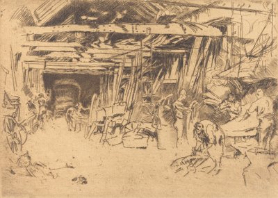 维尔瓦特，1879年至1880年。 作者 詹姆斯·阿博特·麦克尼尔·惠斯勒