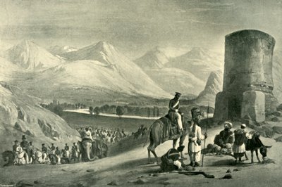 迈丹谷和Buzrak塔，1842年，1901年。 作者 詹姆斯·阿特金森