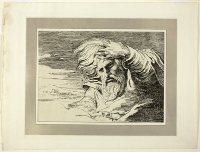 东方牧首，选自第一期《多印图标本》（Specimens of Polyautography 作者 詹姆斯·巴里
