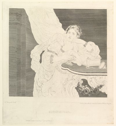 锡吉斯蒙达，1790年5月5日。 作者 詹姆斯·巴斯蒂尔一世