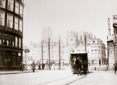 鹿特丹马车，1898年。 作者 詹姆斯·巴特金