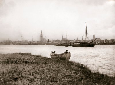 1898年，鹿特丹运河划船。 作者 詹姆斯·巴特金