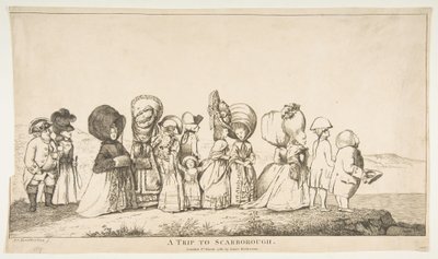 1783年3月3日到斯卡伯勒之旅。 作者 詹姆斯·布雷瑟顿