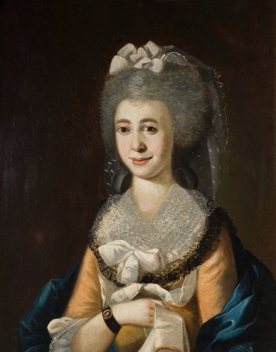 安-富勒的画像，1750-1780。 作者 詹姆斯·科尔曼