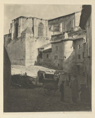 摄影机工作：老教堂-布尔戈斯，1914年。 作者 詹姆斯·克雷格·安南