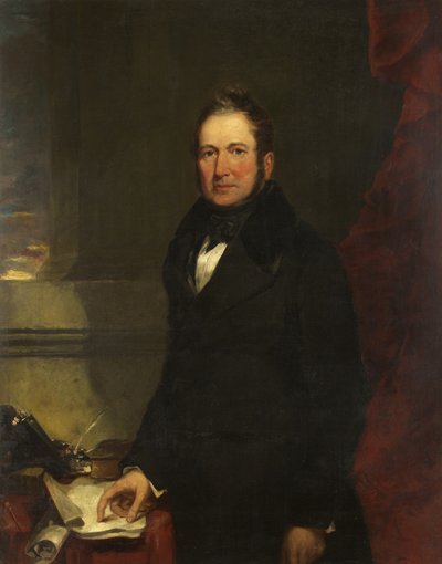 William Fripp Esq., D.L., J.P. 的肖像（布面油画） 作者 詹姆斯·柯诺克