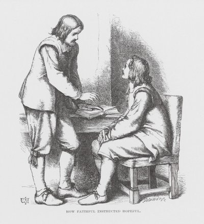 多么忠实的指示充满希望（雕刻） 作者 詹姆斯·道森·沃森