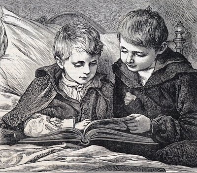 描绘兄弟的插图 作者 詹姆斯·德罗姆哥·林顿