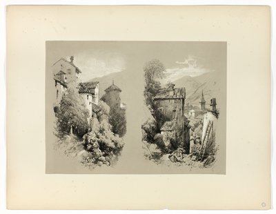 博福特和塞维斯，选自《风景如画》选集 作者 詹姆斯·杜菲尔德·哈丁