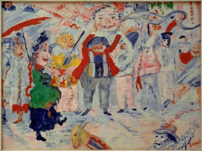 Karneval in Flandern 作者 詹姆斯·西德尼·恩索尔