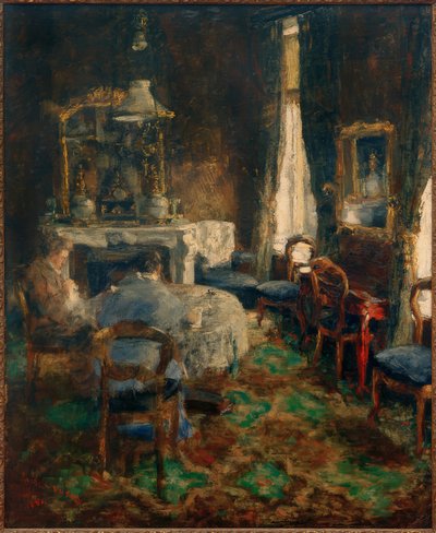 Le Salon bourgeois 作者 詹姆斯·西德尼·恩索尔