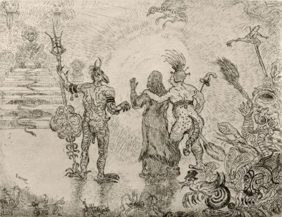 恶魔Dzitts和Hihanox将基督引向地狱 - 恶魔Dzitts和Hihanox将基督引向地狱 作者 詹姆斯·西德尼·恩索尔