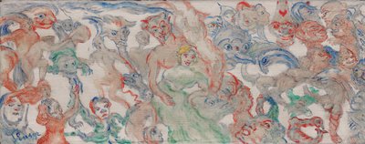 怪物 Entrelaces Decousus、Entrelardes (B) 作者 詹姆斯·恩索尔