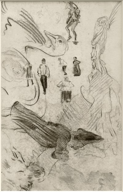 Silhouetten und groteske Figuren 作者 詹姆斯·西德尼·恩索尔
