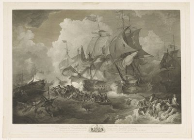 英国舰队战胜法国舰队，1794 年 作者 罗伯特·克里布
