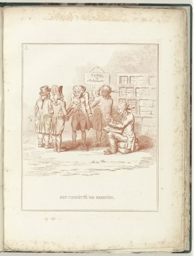 账目委员会，1795 年
账目委员会（物上标题）
再生荷兰（系列标题） 作者 威廉·汉弗莱（可能）