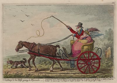 一个伦敦人和他的妻子去怀科姆》（A Cockney and His Wife Going to Wycombe 作者 詹姆斯·吉里