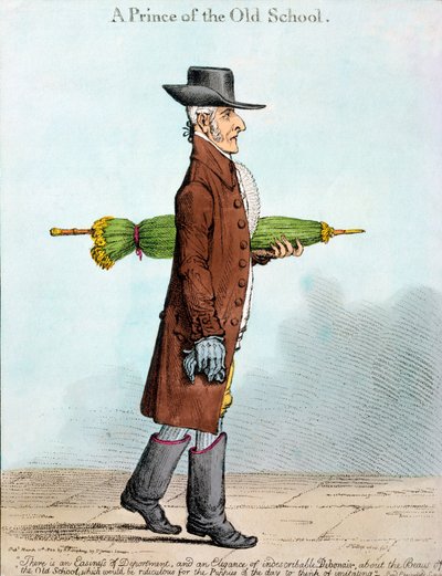 老汉王子，汉娜·汉弗里于1800年出版（手工蚀刻） 作者 James Gillray
