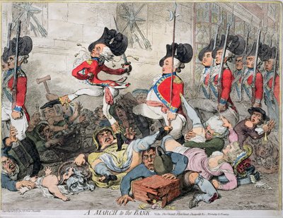 一个尊贵的尊敬，别名是Sans-Culotte，由J. Fores于1792年出版 作者 詹姆斯·吉里