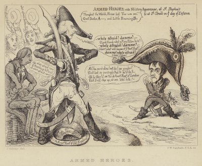 武装英雄：1803年英国首相亨利·阿丁顿面对拿破仑和法国入侵的威胁 作者 詹姆斯·吉里