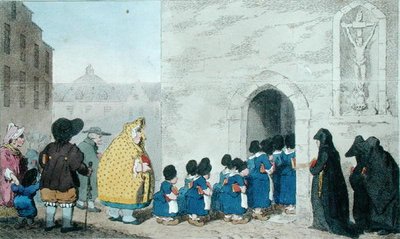 弗拉芒字符》，G. Gillray于1793年出版（手绘蚀刻版）。 作者 詹姆斯·吉里