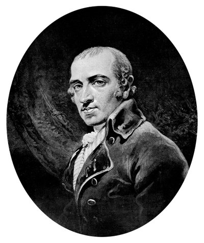 詹姆士·吉瑞先生（James Gillray），从他自己的肖像上看，大约在1800年。 作者 詹姆斯·吉里