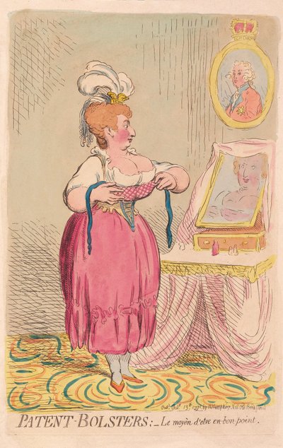 专利 - 支持者：卑鄙的优点，酒吧。 1791年（手工彩色雕刻） 作者 James Gillray