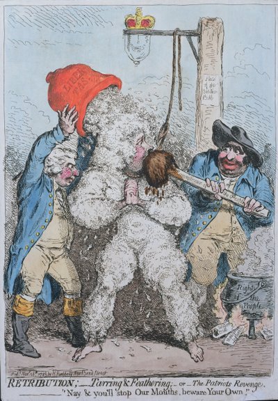 报应：Tarring and Feathering，or The Patriot