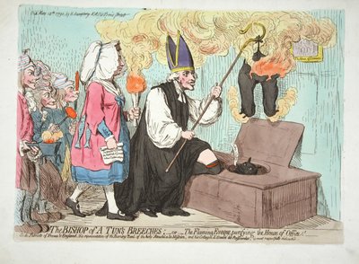A Tuns Breeches主教; -  Flaming Eveque净化办公室！对于法国和英格兰的爱国者来说，这是对神圣的使命的燃烧热情的代表，和 作者 詹姆斯·吉里