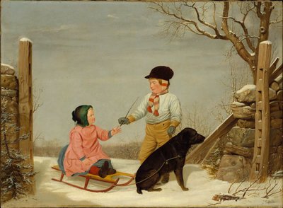 乘坐雪橇 作者 詹姆斯·古德温·克隆尼