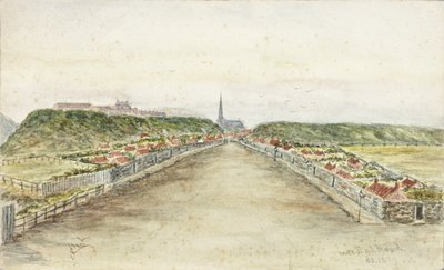 Mile End Road（纸上的水彩和彩色） 作者 詹姆斯·亨利·克莱特