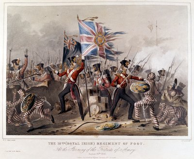 The 18th (Royal Irish) Regiment of Foot. At the Storming of Amoy 作者 詹姆斯·亨利·林奇