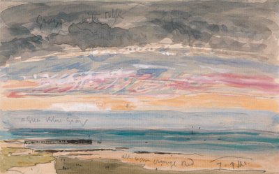 海岸晚霞 作者 詹姆斯·霍兰德